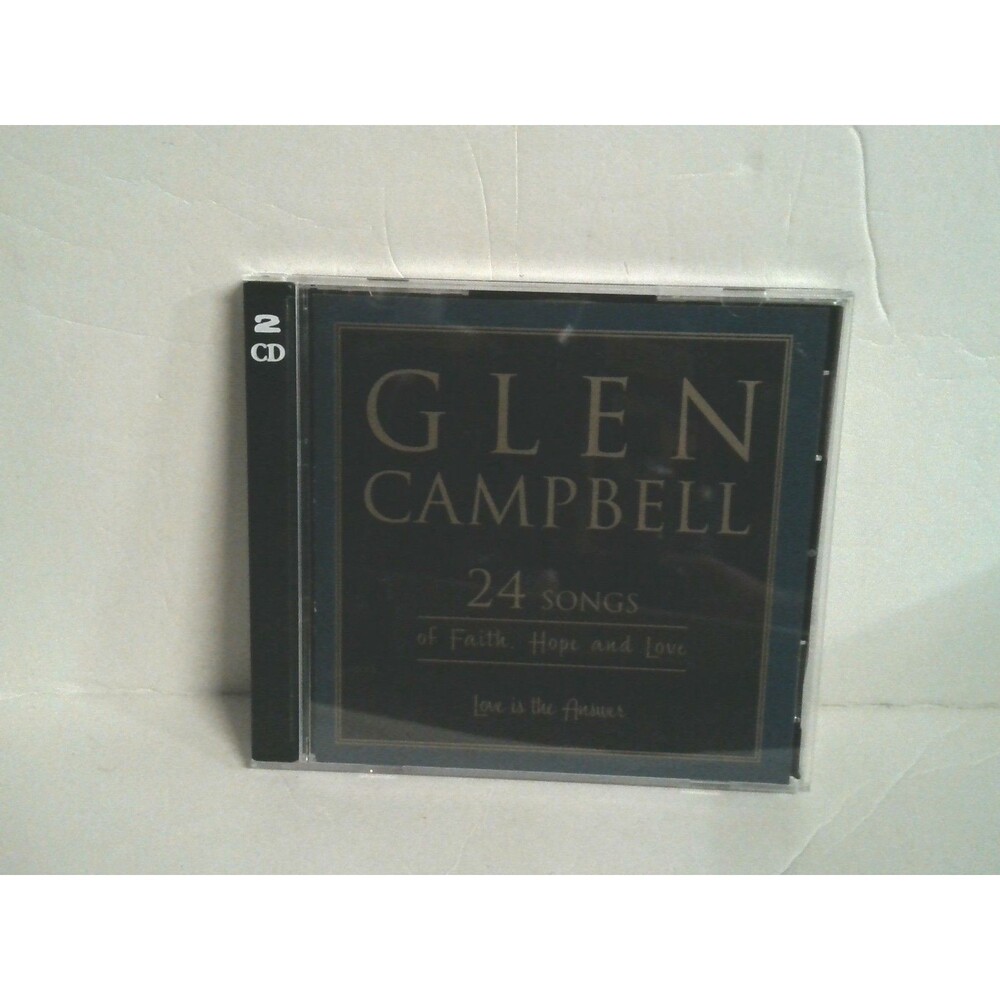Glen Campbell 24 Songs of Faith Hope & Love 2003 Universal South 2 Disc Set